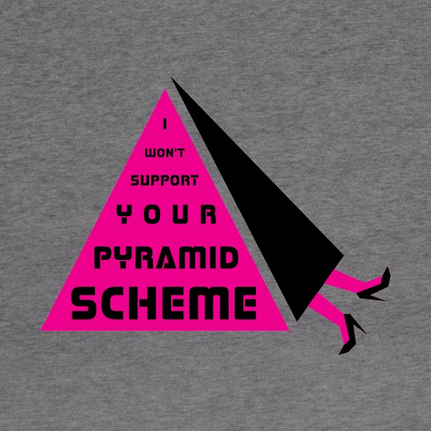 Anti-MLM Pyramid Scheme Support by AtomFoundry